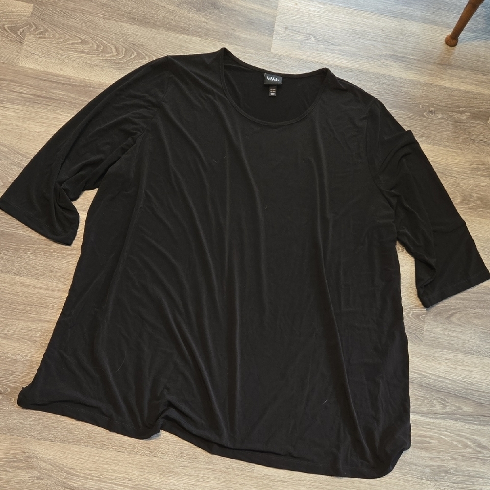 Ulla Popkin Slink Black Tunic Sz 28/30